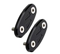 Parte retrovisore Moto CNC Specchietto Retrovisore Foro Della Copertura Per Honda CBR250R CBR 250R 2013-2021 2018 2019 2020 250 R Specchio Telaio Cap Blocco Di Base(Black)