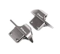 Parte retrovisore Moto Parabrezza Guidato Specchio Foro Copertura Specchietto Retrovisore Blocco Per YAMAHA TMAX 530 2012-2016 T-MAX TMAX530 SX DX 2017 2018 2019(Grey)