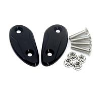 Parte retrovisore Moto Parabrezza Guidato Specchio Foro Copertura Specchietto Retrovisore Blocco Per Honda CBR1000RR 2008 2009 2010 2011 2012 2013 2014 2015 2016 2017(Black)