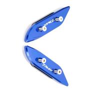 Parte retrovisore Moto Scooter Parabrezza Specchio Foro Tappo Di Copertura Guidato Eliminatori Per Yamaha T Max 500 Tmax 530 Dx Sx 2012-2020 2021 2022(Blue)