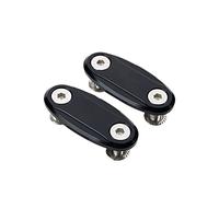 Parte retrovisore Moto Specchietto Retrovisore Foro Copertura Parabrezza Per Honda CBR 600 RR 600RR CBR600RR 2004-2016 Specchio Telaio Cap Blocco Di Base(Black)