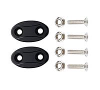 Parte retrovisore Moto Specchietto Retrovisore Foro Copertura Parabrezza Per YAMAHA R1 R 1 2009 2010 2011 2012 2013 2014 Specchio Telaio Cap Base Block(Black)