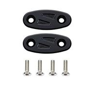 Parte retrovisore Moto Specchietto Retrovisore Foro Copertura Parabrezza Specchio Telaio Cap Blocco Di Base Per Honda CBR650R CBR650F CBR 650R 650F 2013-2021(Black)