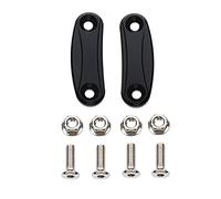 Parte retrovisore Moto Specchietto Retrovisore Foro Copertura Parabrezza Specchio Telaio Cap Blocco Di Base Per Kawasaki ZX10R ZX-10R ZX 10R 2011 2012 2013 2014 2015(Black)