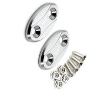 Parte retrovisore Per BMW S1000RR S 1000 RR S1000 2009-2018 Copertura Della Base Dello Specchio Retrovisore Del Motociclo Parabrezza Drive Eliminator Foro(Silver)