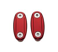 Parte retrovisore Per Honda CBR1000RR CBR 1000RR 2004 2005 2006 2007 1000 RR Moto CNC Specchietto Retrovisore Foro Della Copertura Dello Specchio Telaio Cap Base Block(Red)