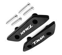 Parte retrovisore Per YAMAHA TMAX560 TECH MAX 2022-2023 TMAX 560 Accessori Moto Alluminio Specchio Retrovisore Foro Tappo Di Copertura Supporto Della Piastra(Black)
