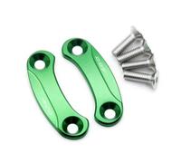 Parte retrovisore Piastra Di Bloccaggio Per Moto, Copriforo Specchietto Retrovisore, Codice Telaio, Per Kawasaki Per Ninja 400 2018 2019 2020 2021 2022 2023 2024(Vert)