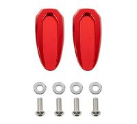 Parte retrovisore Specchietto Retrovisore Del Motociclo Foro Di Copertura Specchio Parabrezza Telaio Cap Blocco Base Per BMW S1000RR S 1000RR 1000 RR 2020 2021 2022(Red)