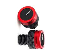 Parte retrovisore Tappo Per Foro Specchietto Retrovisore Laterale CNC Per Moto, Accessori Per Ducati Monster 696 795 796 797 821 937 S2R 800(Red)