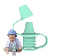 Parte superiore delle bottiglie in silicone, adattatore per beccuccio a prova di fuoriuscite - Tappo per bottiglia d'acqua portatile - Attacco di ricambio per adattatore per beccuccio senza graffi per