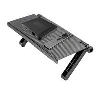 Parte Superiore Dello Scaffale TV | Per Schermo Regolabile Senza Trapano E Supporto Per Monitor Per Lettore DVD, Console Di Gioco, Router, Altoparlante, Soundbar, Fotocamera | Ufficio Ideale, D