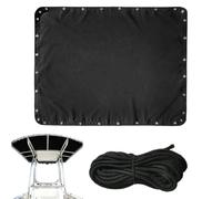 Parte superiore in tela di ricambio per barca, resistente al sole, per | Consolle centrale per barca, a T, 167,6 x 139,7 cm, per cabina, cruiser, rimorchio, yacht, bowrider, skiff, pontone, lago