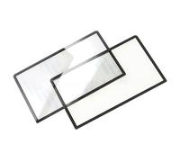 Parte superiore in vetro della cornice dello schermo superiore Copriobiettivo Protezione LCD con adesivo per la parte superiore in vetro della lente della cornice superiore L