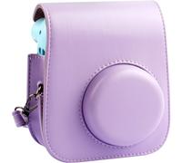 Parte superiore rimovibile per Instax Mini, custodia protettiva professionale con tracolla regolabile, in pelle PU semi-impermeabile, mantiene la tua