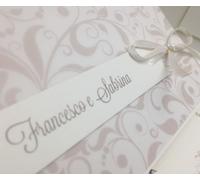 PARTECIPAZIONI NOZZE inviti sposi BUONANNO M002 MATRIMONIO EXCLUSIVE