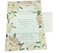 PARTECIPAZIONI PERSONALIZZATE MATRIMONIO NOZZE INVITO BUSTE SPOSI 315395