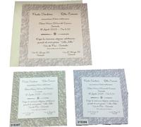 PARTECIPAZIONI PERSONALIZZATE MATRIMONIO NOZZE INVITO BUSTE SPOSI 315396