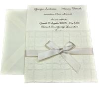 PARTECIPAZIONI PERSONALIZZATE MATRIMONIO NOZZE INVITO BUSTE SPOSI 315411