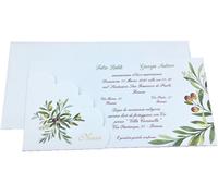 PARTECIPAZIONI PERSONALIZZATE MATRIMONIO NOZZE INVITO BUSTE SPOSI 315419