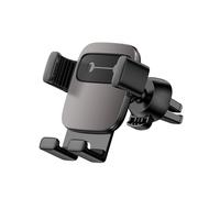 Partel, Supporto Auto per Smartphone con Fissaggio Griglia Girevole a 360°, Nero