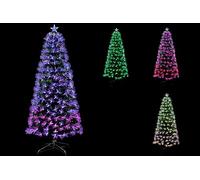 PARTENOPE Albero Multicolor LED 90cm 95LED, Come da Foto
