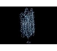 Partenope Srl Bianco LED Albero 150cm 216LED Esterno, Come Foto, Unica