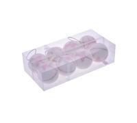 Partenope Srl DEC.5 Rosa Sfere 7cm 8pz 40722298, Come Foto, Unica