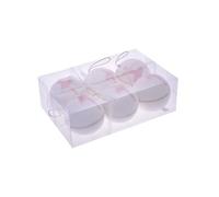 Partenope Srl DEC.5 Rosa Sfere 9cm 6pz 40722302, Come Foto, Unica