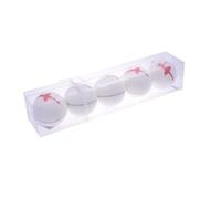 Partenope Srl DEC.5 Rosso Sfere 11cm 5pz 40722308, Come Foto, Unica