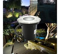 Partenopea® Faretto a led segnapasso calpestabile da esterno viali sentieri giardino IP65 illuminazione luce da incasso a terra (1.5W Luce Calda 3000)