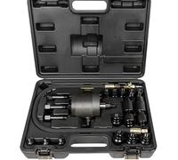 Partenopea® Kit estrattore Pneumatico per Rimuovere iniettori Diesel estrattore ad Aria in Valigia estrattori e adattatori Strumento rimozione