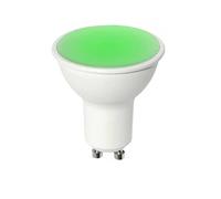 Partenopea® Lampadina a led per illuminazione interni lampadari plafoniere applique porta lampada faretti luce verde (GU10 6W VERDE)