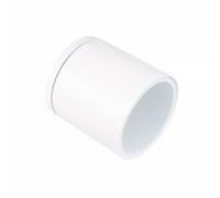 Partenopea Plafoniera faretto cilindrico tondo per soffitto da esterno IP54 per balconi terrazza patio androni Bagno cucina dotato di attacco per lampadine GU10 (Bianco, lampadina esclusa)