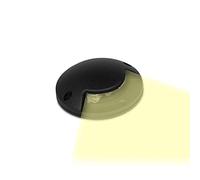 Partenopeautensili® Faretto calpestabile pavimento LED segnapassi radente carrabile 3W impermeabile 1 finestra monoemissione luce 12V IP65 4000K By wisdom
