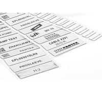 Partex EPL048019LR8C 48x19mm, argento 1250pz, EPL etichetta del pannello