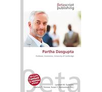 Partha Dasgupta: Professor, Economics, University of Cambridge