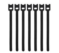 Parthan 50 fascette stringicavo in velcro, fascette riutilizzabili per cavi TV, cavi PC e organizzazione da scrivania, fascette stringicavo piccole, per mantenere la scrivania ordinata, 12 x 150 mm