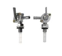 parti 1 pz ON/OFF adatto for rubinetto valvola di intercettazione olio rubinetto rubinetto motore generatore interruttore adatto for tubo flessibile da 1/4" rubinetto serbatoio olio ricambio(Right)