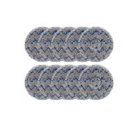 parti 10 pezzi di mocio, compatibili con ECOVACS Deebot T50 PRO Omin, accessori for robot spazzatrici(Blue)