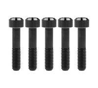 Parti a vite Bullone In Titanio Da 5 Pezzi M5x23mm Per Vite A Testa In Con A Esagono Incassato Per SRAM XO(Black)