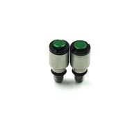 Parti a vite Moto In Acciaio Inox M4/M5 Forcella Sfiato Aria Set Motocross Valvola Di Universale Dirt Bike Viti Dell'aria(M5 Green)