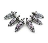 Parti a vite Parti Del Motociclo 6 Pezzi Viti Cromate Per Bulloni Per Cornice Targa Parabrezza