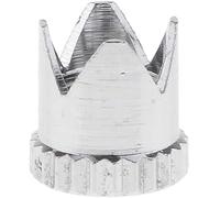 Parti accessorie dello strumento dell'aerografo del cappuccio dell'ago della corona dell'aerografo d'argento d'ottoneAgile e professionale.