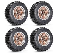 Parti Aggiornamento Pneumatici Cerchioni Beadlock Per Traxxas Per Trx4 D90 | Ruote beadlock con offset negativo RC Car Aggiornamenti Componenti migliorano la trazione in salita Accessori