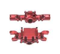 Parti aggiornamento RC Per HuangBo ZP1001 ZP1002 ZP1003 ZP1004 1/10 Metallo CNC Processo Asse Anteriore E Posteriore Alloggiamento RC Ricambi E Accessori Per Auto(Red)