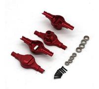 Parti aggiornamento RC Per Jimny Per Smart Per Suzuki 1/16 Alloggiamento Dell'asse Anteriore Posteriore Metallo Con Cuscinetto Accessori Auto Telecomandate Aggiornamenti E Sostituzioni(Red)