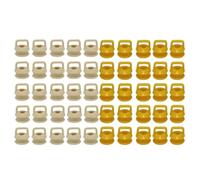 Parti Auto Compatibile Con Buick Per Allure Per Enclave 50/100 Pz Collegamento Cambio Boccola Cavo Riparazione Leva Selettore Montaggio Cambio(50pcXbrown)