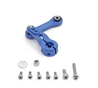 Parti auto RC Compatibile Con ARRMA Per INFRACTION Per MOJAVE Per KRATON 1/7 1/8 Accessori Per Auto RC Braccio Servo 25T Asta Di Collegamento Dello Sterzo(Blue)