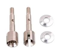 Parti auto RC Compatibile Con HPI RC Auto Aggiornamento Accessori Parti Di Modifica Coppa Per Asse Ruota In Metallo A Forma Di Osso Di Cane Coppa Per Asse BMT0022(Silver)